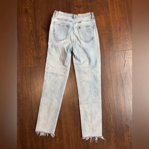 Kensie Light Blue Slim Jeans - Picture 3 of 5